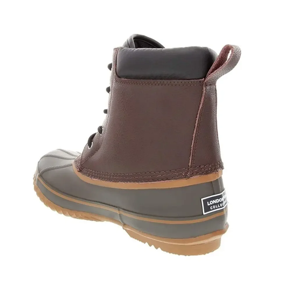London Fog Men’s Winter Boots sz 8 Snow Waterproof NEW #M354